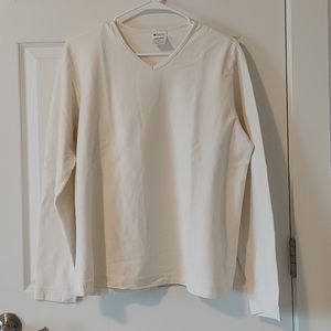 Columbia High V-Neck Long Sleeve Top Size XL